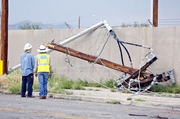 Images from the storm Friday, July 26, 2013